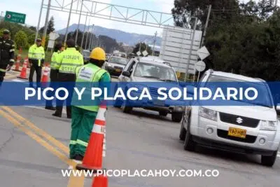 Pico y Placa Solidario Pico y Placa Solidario en Colombia