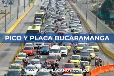 pico y placa Bucaramanga Pico y Placa Bucaramanga