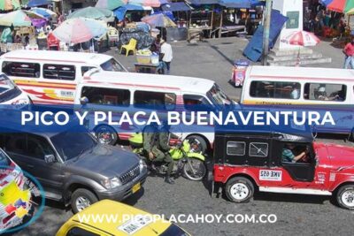 pico y placa Buenaventura particulares 2 Pico y Placa Transporte Público Buenaventura