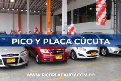 pico y placa Cucuta Pico y Placa Cúcuta