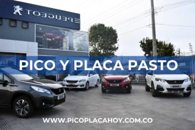 pico y placa Pasto particulares 2 Pico y Placa Taxis Pasto