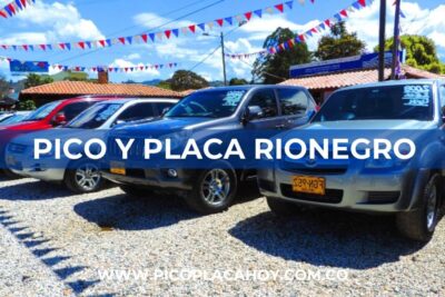 pico y placa Rionegro Pico y Placa Rionegro