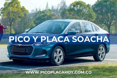 pico y placa Soacha particulares 1 Pico y Placa en Soacha para Vehículos Particulares