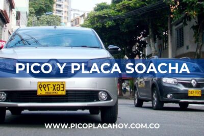 pico y placa Soacha particulares Pico y Placa Vehículos Particulares Soacha