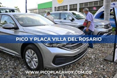 pico y placa Villa del Rosario Pico y Placa Villa del Rosario